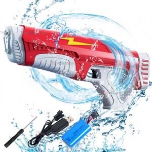 Jouet pistolet à eau électrique pistolet en métal Bb She'll haute capacité été automatique éjection Super Soaker pistolet à eau pour adultes - Product Image 5