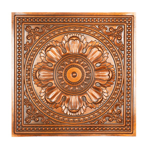 Paneles de pared en relieve 3D modernos para techos de PVC de estaño falso impermeables para hoteles y casas públicas cobre arcaico <span class=keywords><strong>PL17</strong></span> - Product Image 1