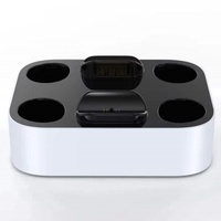 Support de charge rapide sans fil pour manette, matériau ABS, couleur noire, hyt