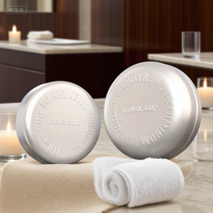 Étui à <span class=keywords><strong>savon</strong></span> de <span class=keywords><strong>voyage</strong></span> de qualité supérieure-Récipient à <span class=keywords><strong>savon</strong></span> en aluminium écologique avec plateau de drainage Boîte à <span class=keywords><strong>savon</strong></span> compacte en métal antirouille - Product Image 2