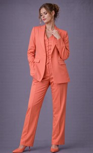 Elegant Women's Blazer Vest Pants <b>Set</b> Professional Business Suit Formal <b>Office</b> Wear Tailored Fashion Clothing for Women - Product Image 5
