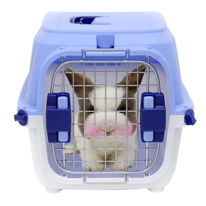 Custodia per aviazione per animali domestici coniglio cavia piccolo gatto cane scoiattolo drago gatto gabbia universale per cintura con fondo in urina - Product Image 4
