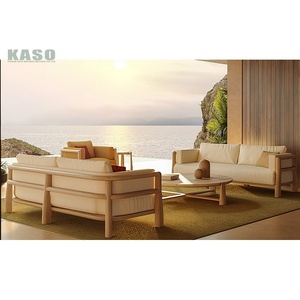 Ensemble de canapés mobilier d'extérieur patio luxe en aluminium imperméable <span class=keywords><strong>salon</strong></span> en <span class=keywords><strong>bois</strong></span> forme de L corde d'aluminium canapé de <span class=keywords><strong>jardin</strong></span> d'<span class=keywords><strong>angle</strong></span> en <span class=keywords><strong>bois</strong></span> de teck - Product Image 1