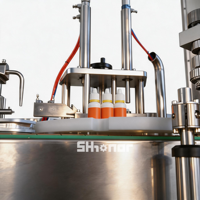 Ligne de remplissage automatique de liquides de haute précision, machine de bouchage et de capsulage pour gouttes ophtalmiques 10ml 20ml 30ml