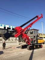 Foreuse rotative LIDA SY135-15, couple de 100 kN.m, profondeur de forage de 15 m, machine de forage de pieux pour fondations de construction