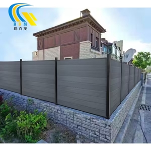Giardino Wpc recinzione esterno WPC recinzione impermeabile durevole cancello da giardino - Product Image 3