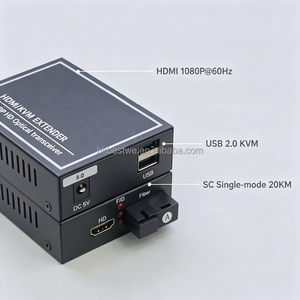 Extenseur KVM USB Monomode SC 1080P 60Hz sur Fibre Optique 20KM – Émetteur-Récepteur - Product Image 5
