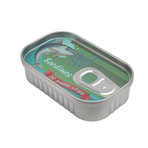 Rỗng SARDiNE hộp thiếc với có thể tháo rời nắp với kéo Tab vòng tùy chỉnh <span class=keywords><strong>tin</strong></span> hộp bị rò rỉ bằng chứng cho nến, quà tặng, các mặt hàng nhỏ bao bì - Product Image 6