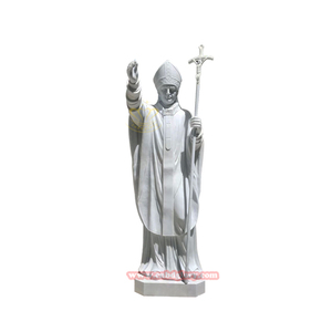 Escultura Religiosa Moderna de Mármol con Tema de la Iglesia Sagrada, Estatua del Papa Juan Pablo <span class=keywords><strong>II</strong></span> para Uso en Interiores/Exteriores y Jardines - Product Image 1