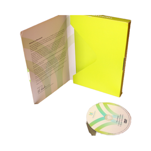 Biểu Tượng Tùy Chỉnh A5 Thư Mục Hướng Dẫn Sử Dụng In Ấn 350GSM Hộp Các Tông Cho Doanh Nghiệp Thông Tin Kinh Doanh Gói Vcd Loại CD-R Sản Phẩm - Product Image 1