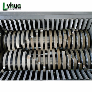 Lvhua nhà máy trực tiếp bán Mini đôi trục Shredder Máy gỗ nhỏ/cáp/lốp/nhựa phế liệu kim loại Twin trục Shredder - Product Image 5