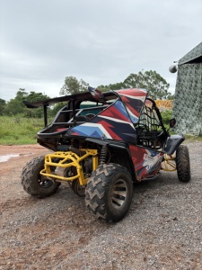 Véhicules utilitaires sportifs (<span class=keywords><strong>UTV</strong></span>) à 4 temps, certifiés EPA, consommation de carburant de 4,2 L/100 km, position du levier de vitesses D/N/R, vitesse de 50 km/h, essence, 4x4, 200 cm³, en vente - Product Image 3