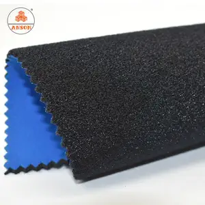 Hoja de neopreno para corrección corporal, rodillera y Codera de tela de neopreno con gancho de alta calidad de fábrica