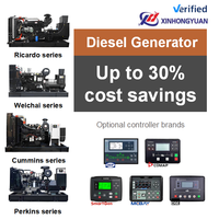Générateur diesel Perkins Cummins super silencieux 20KW 25KW pour la construction et les situations d'urgence, groupe électrogène refroidi par eau avec ATS certifié CE