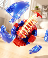 Nouveauté : Balle anti-stress rotative 360° à presser °   Jouet sensoriel anti-stress rotatif pour enfants et adultes, vente en gros