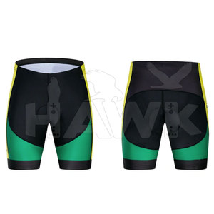 Shorts de cyclisme respirants personnalisés par sublimation pour femmes, modèle HM-5310 de Hawk Manufacturing Company, couleur rose, vêtements de vélo, prix d'usine. - Product Image 6