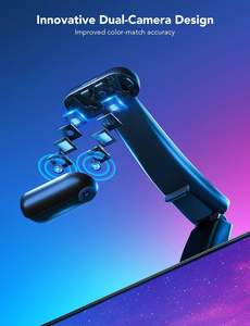 แอปควบคุมไฟทีวีแบบซิงค์เพลงสำหรับทีวีขนาด 55-65 นิ้ว ไฟ RGBIC Wi-Fi พร้อมกล้องและแถบไฟ LED สำหรับขายส่ง - Product Image 4