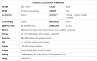Kit de conversion VTT électrique MTX 27,5 pouces avec moteur moyeu sans balais et sans engrenages DC 1,5 kW 2 kW 2000 W 1500 W pour vélo électrique