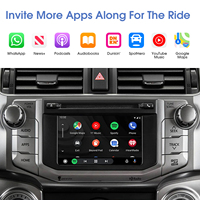 Kit de mise à niveau d'écran OEM, boîtier décodeur, interface multimédia, kit de rétrofit pour Toyota 2014-2019, CarPlay sans fil, Android Auto