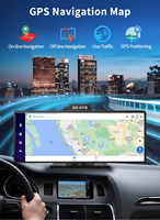 WLAN Bluetooth 10,26 Zoll 4G Auto-DVR 1080P Kamera-Rekorder Dashcam mit APP-Steuerung GPS