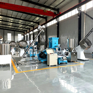Hochwertige Schwimmende Tierfutter-Extrudiermaschine Moggie Kibble Hundefutter-Herstellungsmaschine Fisch-/Tierfutter-Produktionslinie - Product Image 1