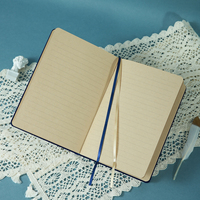 Carnet de voyage vintage à couverture rigide avec motif ailes en relief, personnalisable avec logo, papeterie cadeau