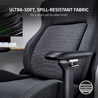Chaise de jeu Razer de haute qualité, noire, style course, réglable, avec barre en filet, dossier haut en cuir, inclinable, design moderne