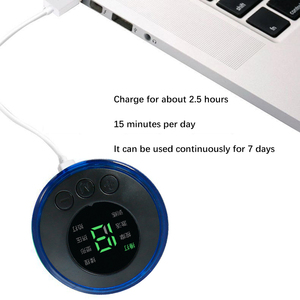 <span class=keywords><strong>Mini</strong></span> masajeador de cuerpo eléctrico, fisioterapia infrarroja vibratoria, forma de triángulo de plástico, herramienta de belleza anticelulítica, masaje de cabeza - Product Image 5