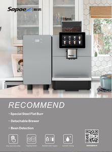 Cafetera Automática Sapoe con Pantalla Táctil, Personalizable, para el Hogar, Máquina de Café Latte, Espresso, Cappuccino Profesional, Gran Venta - Product Image 3