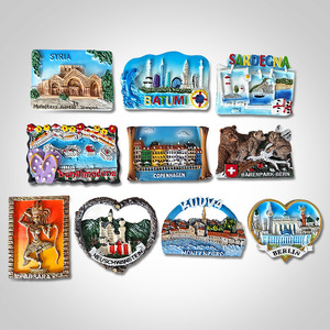 Aimants <span class=keywords><strong>de</strong></span> réfrigérateur créatifs en résine sur le thème des attractions touristiques <span class=keywords><strong>de</strong></span> divers pays, souvenirs <span class=keywords><strong>de</strong></span> voyage mondiaux, vente directe transfrontalière - Product Image 5