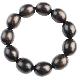 Ebony Jujube Bead <b>Bracelet</b> 11mm Ball Shape Ethnic Style Unisex <b>Couple</b> Gift <b>Bracelet</b> - Product Image 5