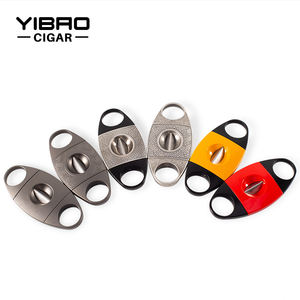 YIBAO شعار مخصص دائم معدن حاد السفر سكين السيجار المحمولة ل 57 حلقة السيجار قياس - Product Image 6