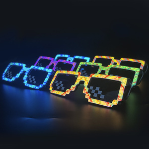 Lunettes <span class=keywords><strong>EL</strong></span> Mosaic, lunettes <span class=keywords><strong>LED</strong></span> lumineuses, lunettes à panneaux <span class=keywords><strong>EL</strong></span> - Product Image 5