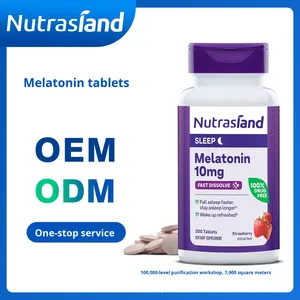 क्रॉस-बॉर्डर हॉट सेलिंग मेलाटोनिन प्रतिरक्षा ग्मी कैंडी स्ट्रॉबेरी स्वाद आहार स्वास्थ्य देखभाल के लिए पूरक टैबलेट - Product Image 6