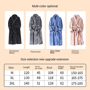 OEM ODM comodo tessuto in microfibra di grandi dimensioni collegato con Terry interno Hotel in microfibra accappatoio per gli uomini e le donne - Product Image 4