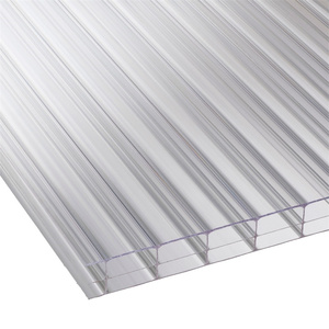 Desu thực tế tùy chỉnh kích thước Polycarbonate văn phòng Tấm tường thiết kế hiện đại rõ ràng multiwall <span class=keywords><strong>PC</strong></span> tấm đôi & Ba bức tường - Product Image 3
