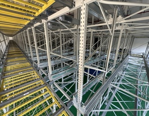 2025 Design intelligente ad alta densità di automazione del magazzino Racking pesante 4 vie Pallet Shuttle Rack per cella frigorifera <span class=keywords><strong>Asrs</strong></span> Rack sistema - Product Image 2