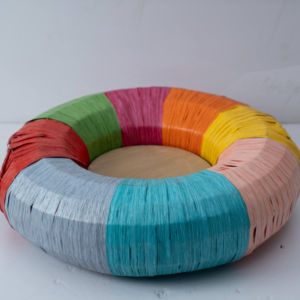 Nuova Cuccia per Animali in Rattan Ecologico, Graziosa Casa in Rattan con Passaggio per Gatti, Bellissima Casa per Animali - Product Image 2