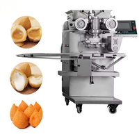 Máquina Automática para Rellenar Alimentos: Equipo para Mochi, Mooncake, Galletas, Brigadeiro, Alfajor, Maamoul y Otros Productos de Pastelería