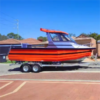 Yacht à voile australien de 6 m à 6 places en aluminium avec moteur hors-bord pour la navigation et la pêche en Chine