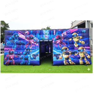 Tente gonflable à impression complète Arène de jeu de fête VR extérieure Terrain de jeu de réalité virtuelle Terrain de sport gonflable IPS - Product Image 5