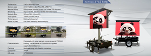 Écran LED mobile d'extérieur D-King pour publicité sur camion, remorque ou véhicule - Product Image 6