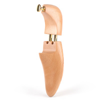Chaussure en bois de hêtre naturel Civière de chaussure en bois massif réglable