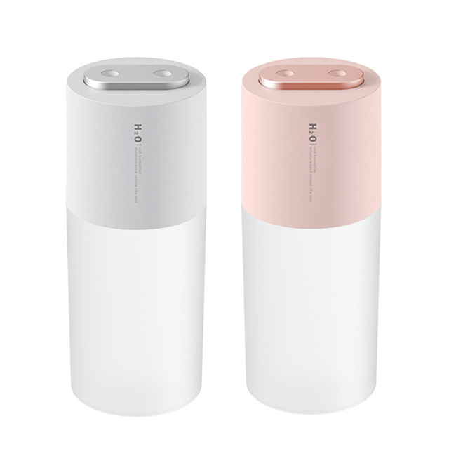 400ML Water Cup Humidifier Portable Small Desktop Humidifier Mini USB Cool Mist Air Humidifier for Home Bedroom Room Office Car