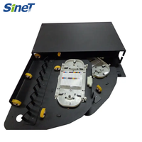 Rotary 12/24/48/72/96 Port ODF Swing Fiber Optic Patch Panel desain antidebu