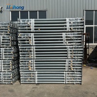 Puntal de Acero Galvanizado Industrial, Puntal Telescópico Resistente a la Corrosión para Taller