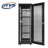 Armoire réseau DTVS 42U 19'' D1-6842 noire 600*800*2050mm, rack de serveur Internet et télécommunications, protection IP20, stock SPCC