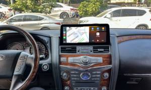 Pour Infiniti QX80/QX56 2010-2020 Écran tactile Android 12,3 pouces Lecteur multimédia de voiture GPS TV USB CarPlay Android Auto - Product Image 2