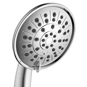 Xiamen Rainshower Bathroom abs plastic spray rubber shower head nozzle showerheads