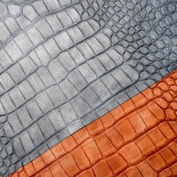 Nouveau Offre Spéciale 2024 motif Crocodile en relief tissu en cuir Pu pour sac à main bagages chaussures